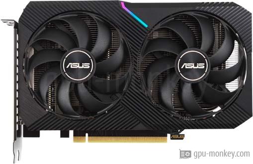 ASUS Dual GeForce RTX 3050 OC Edition 8GB