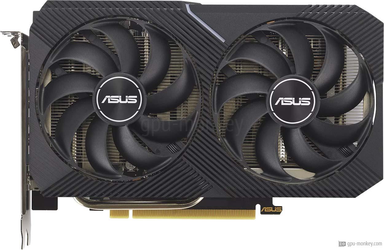 ASUS Dual GeForce RTX 3050 SI OC Edition 8GB Benchmark and Specs