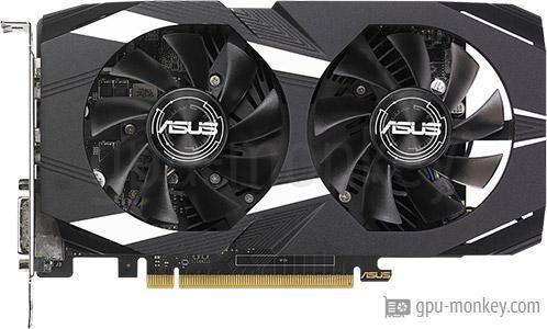 ASUS Dual series GeForce GTX 1050 OC edition 2GB