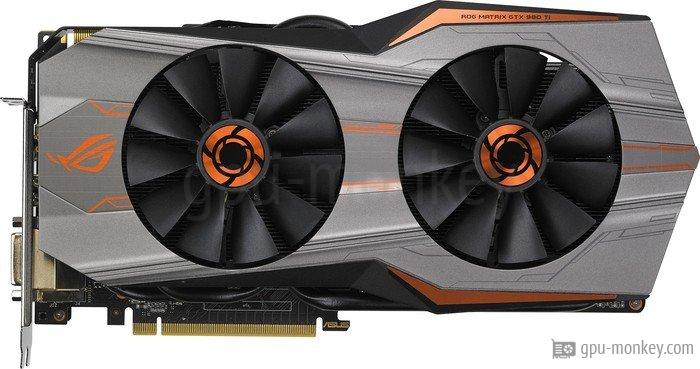 ASUS ROG Matrix GeForce GTX 980 Ti Platinum vs ASRock Radeon RX 580 Phantom Gaming Elite 8G
