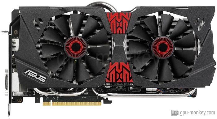 ASUS Strix GeForce GTX 980 OC Benchmark and Specs