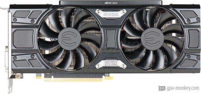 EVGA GeForce GTX 1060 FTW GAMING LED 6GB