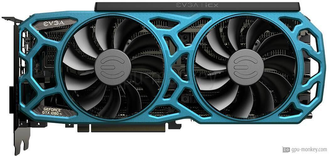 EVGA GeForce GTX 1080 Ti SC2 ELITE GAMING BLUE