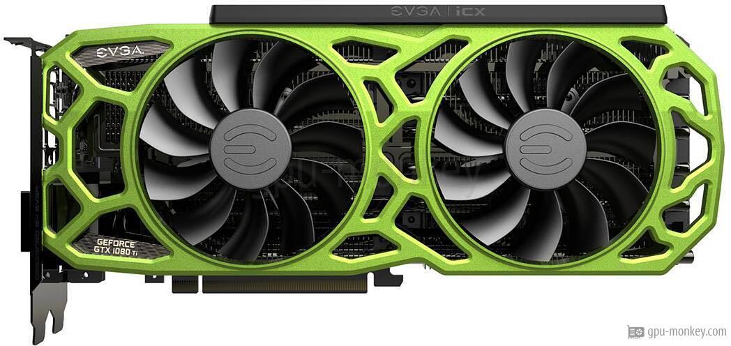 EVGA GeForce GTX 1080 Ti SC2 ELITE GAMING GREEN