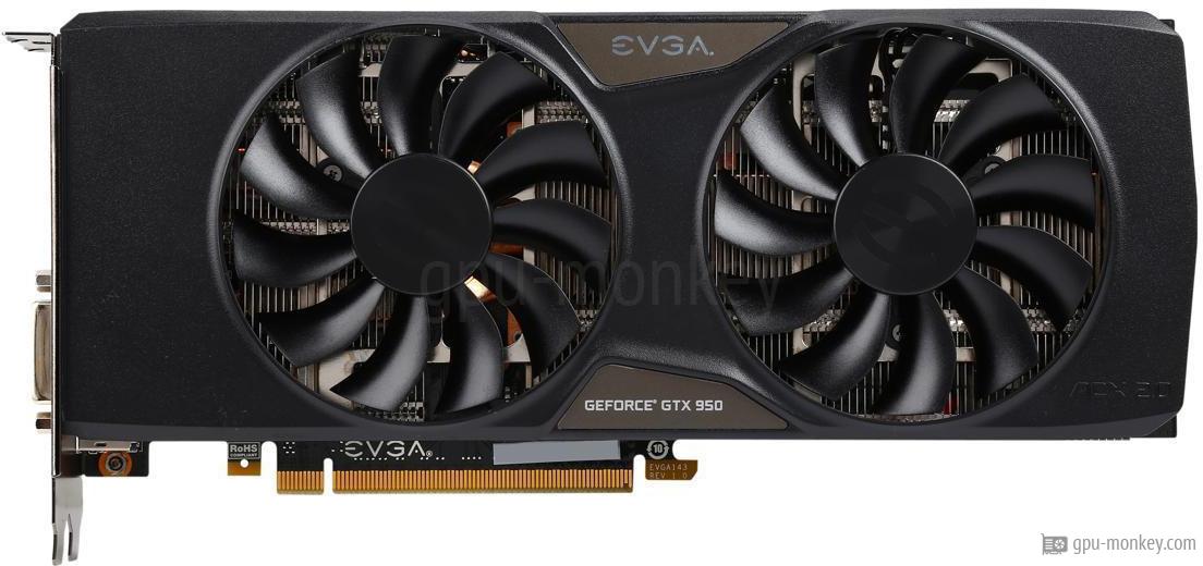 EVGA GeForce GTX 950 SSC GAMING ACX 2.0