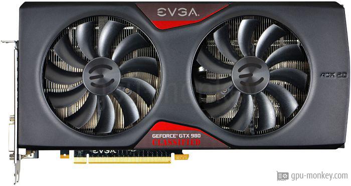 EVGA GeForce GTX 980 CLASSIFIED GAMING ACX 2.0