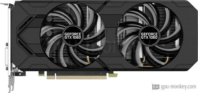 Gainward GeForce GTX 1060 6GB Benchmark and Specs