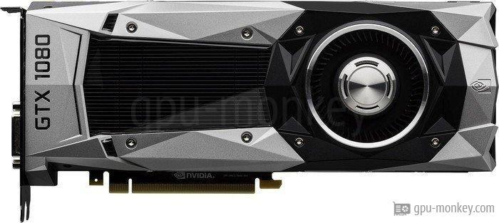 Gainward GeForce GTX 1080 Founders Edition Benchmark and Specs