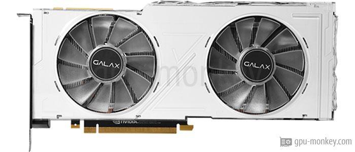 GALAX GeForce RTX 2080 Ti White (1-Click OC) RGB Benchmark and Specs