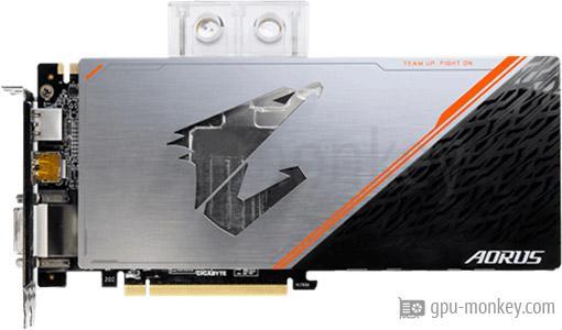 GIGABYTE AORUS GeForce GTX 1080 Ti Waterforce WB Xtreme Edition
