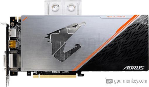 GIGABYTE AORUS GeForce GTX 1080 Ti Waterforce WB Xtreme Edition 11G