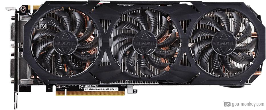 GIGABYTE GeForce GTX 960 G1 Gaming 4GB Rev. 1.1