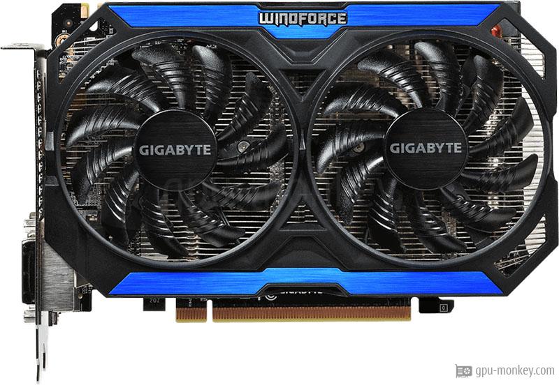 GIGABYTE GeForce GTX 960 WINDFORCE 2X OC 4GB Rev. 1