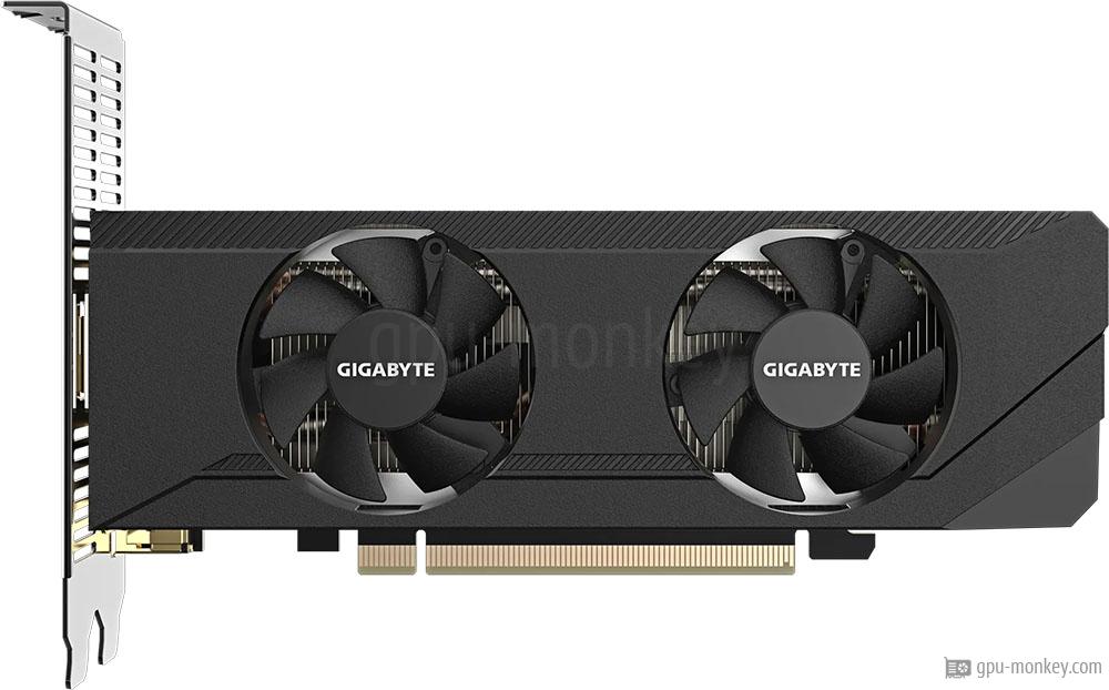 GIGABYTE GeForce RTX 3050 6GB D6 Low Profile vs NVIDIA GeForce GTX 1050 Ti