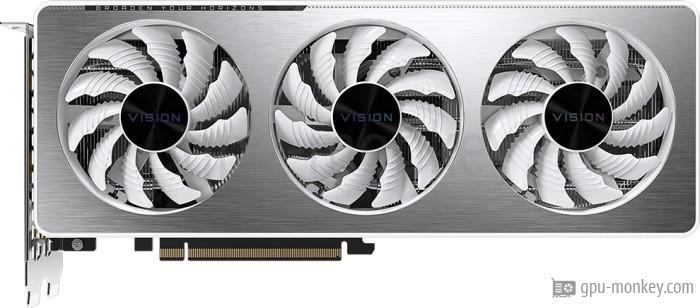 GIGABYTE GeForce RTX 3060 Vision OC 12G