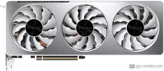 GIGABYTE GeForce RTX 3070 Vision OC 8G (rev. 2.0) LHR