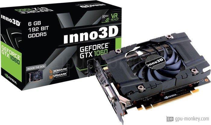 INNO3D GeForce GTX 1060 Compact X1 6GB