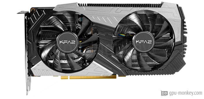 KFA2 GeForce RTX 2060 SUPER (1-Click OC) V2 (WHITE FAN LED)