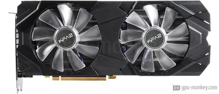 KFA2 GeForce 2080 SUPER EX (1-Click OC) Benchmark y Comparación GPU