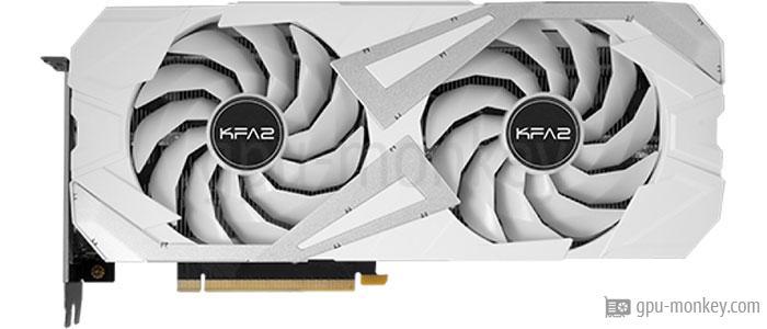 KFA2 GeForce RTX 3060 Ti EX White 1 Click OC Benchmark and Specs