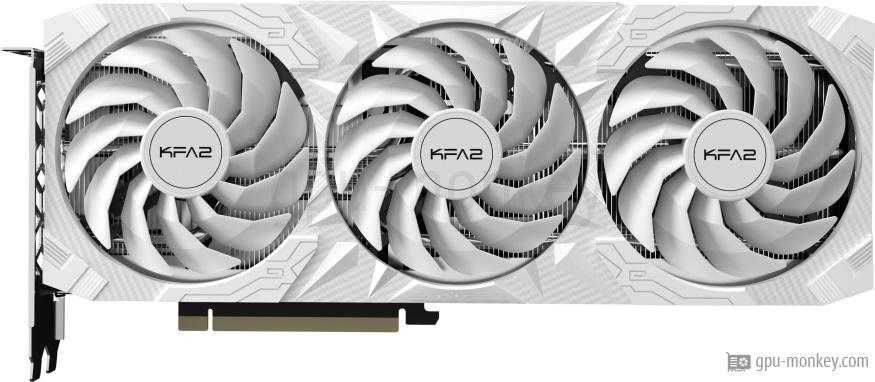 KFA2 GeForce RTX 4070 1-Click OC White 3X