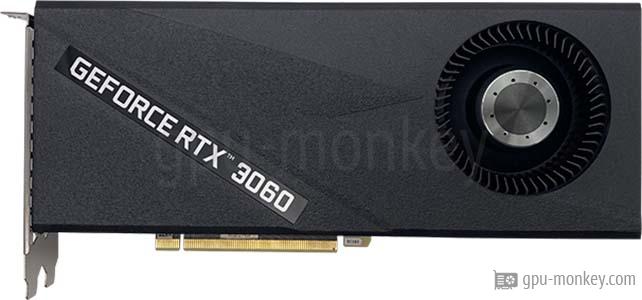 MANLI GeForce RTX 3060 LHR Blower (M1499+N630-00)