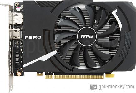 MSI GeForce GTX 1050 AERO ITX 2G OCV1