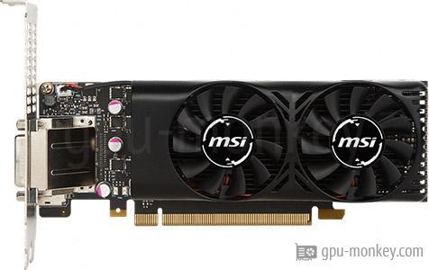 MSI GeForce GTX 1050 Ti 4GT LP