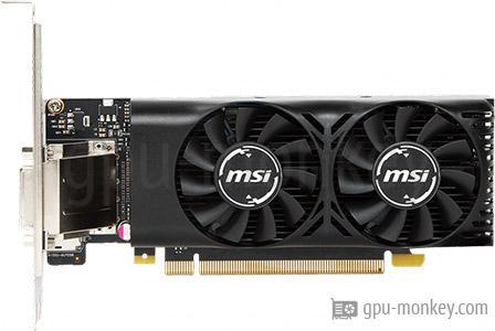 MSI GeForce GTX 1050 Ti 4GT LPV1 Benchmark and Specs