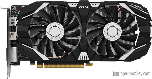 MSI GeForce GTX 1060 3GT OC