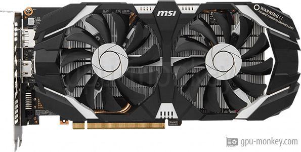 MSI GeForce GTX 1060 6GT OC