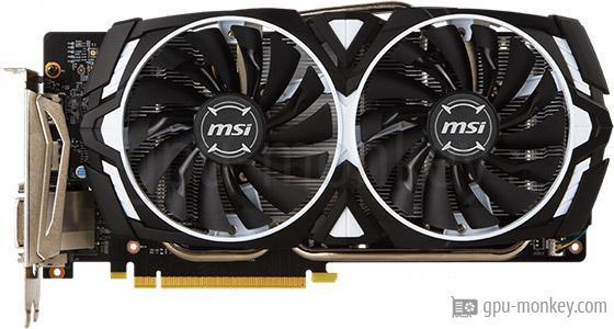 MSI GeForce GTX 1060 ARMOR 3G OCV1