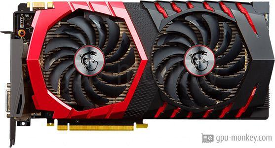 MSI GeForce GTX 1070 GAMING X 8G Benchmark and Specs