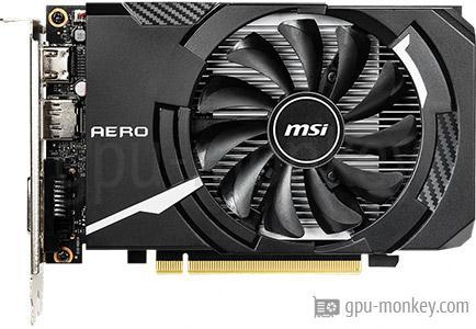 MSI GeForce GTX 1650 AERO ITX 4G OCV1