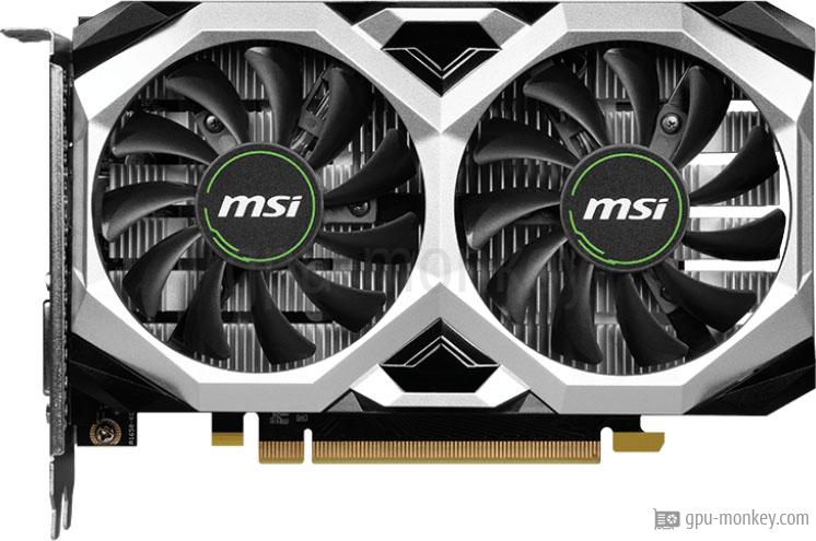 MSI GeForce GTX 1650 D6 VENTUS XS OCV3