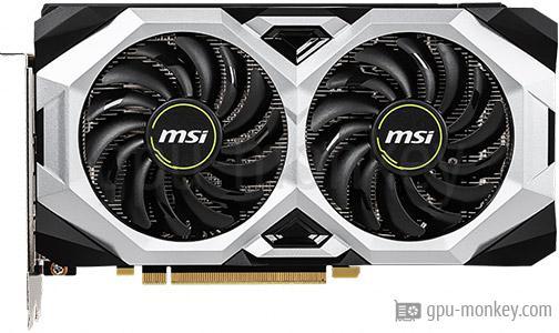 MSI GeForce GTX 1060 ARMOR 6G OCV1 vs MSI GeForce GTX 1660 TI