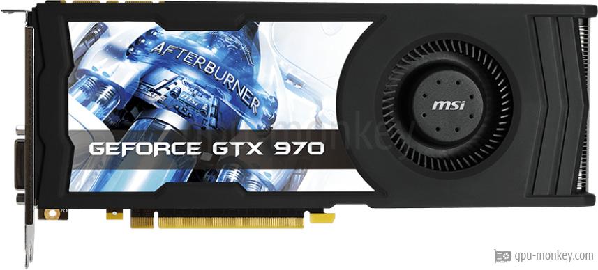 MSI GeForce GTX 970 4GD5