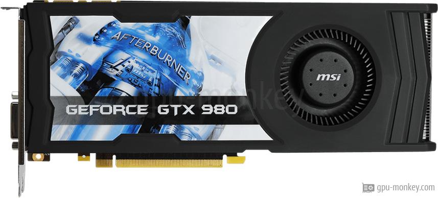 MSI GeForce GTX 980 4GD5 V1