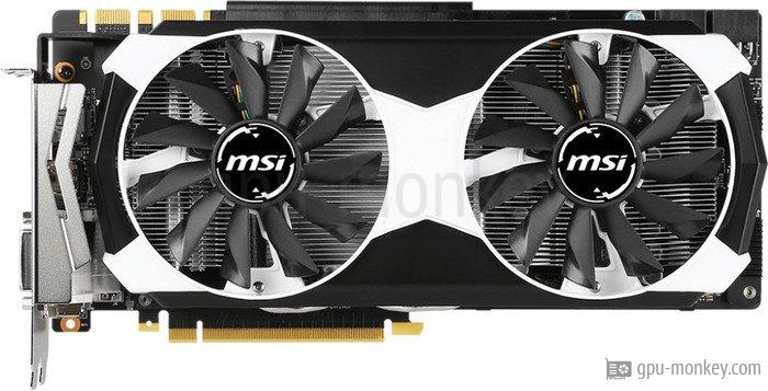 MSI GeForce GTX 980 Ti Armor 2X OC