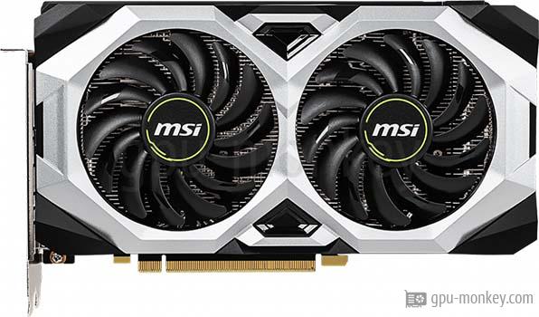 RTX Benchmark 2060 Specs MSI and GeForce VENTUS 12G