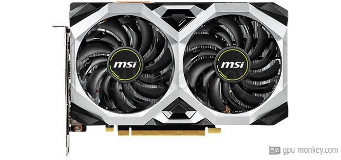 MSI GeForce RTX 2060 VENTUS XS 6G OC - Benchmark and Specs