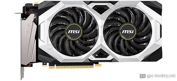 MSI GeForce RTX 2070 SUPER VENTUS Benchmark and Specs