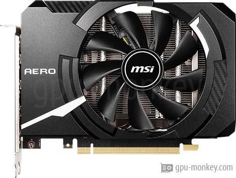 MSI GeForce RTX 3050 AERO ITX 8G OC vs ASUS TUF Gaming GeForce GTX 1650