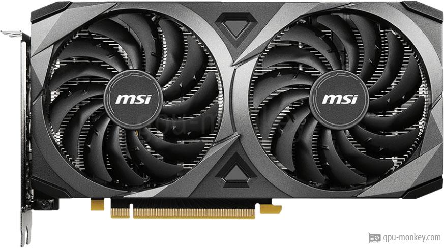 MSI GeForce RTX 3060 VENTUS 2X OC 8GB