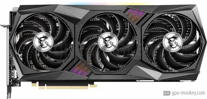 MSI GeForce RTX 3080 GAMING Z TRIO 12G LHR