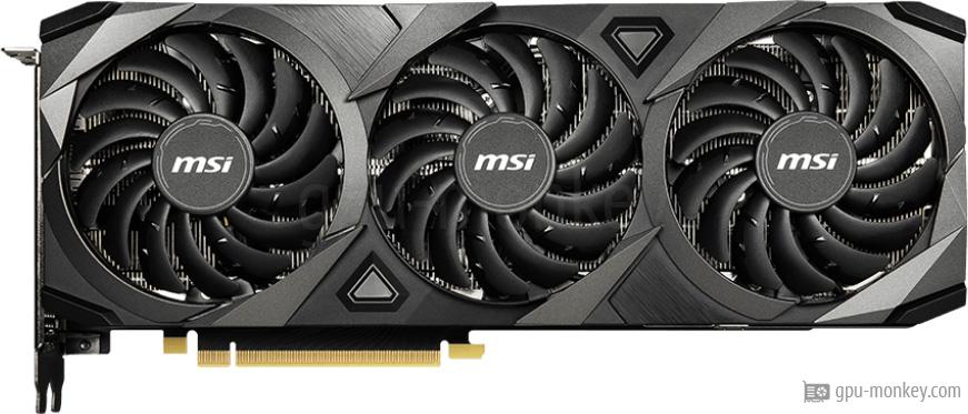 MSI GeForce RTX 3080 VENTUS 3X PLUS 10G V1 LHR