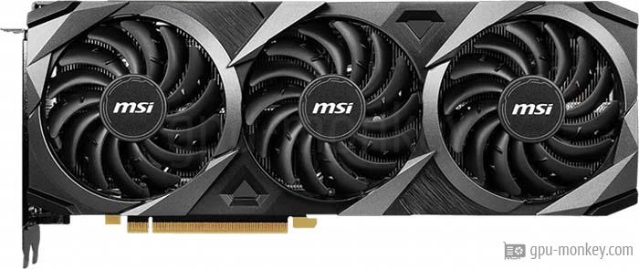 MSI GeForce RTX 3080 VENTUS 3X PLUS 12G OC LHR