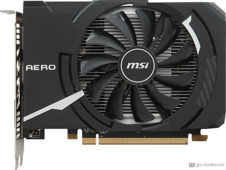 MSI Radeon RX 550 AERO ITX 2G OC