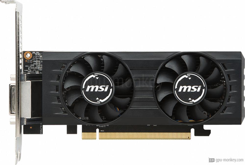 MSI Radeon RX 560 2GT LP OC Benchmark and Specs