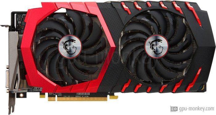 MSI Radeon RX 580 Gaming X 4G vs GALAX GeForce GTX 1060 EXOC White 3GB